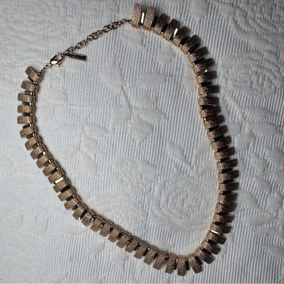 Napier Vintage Elegant Gold Necklace Choker 16’ 4144 Y - Picture 9 of 14